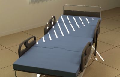 医院病床3dmax模型