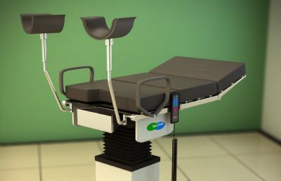 妇科手术台,产房手术台3dmax模型