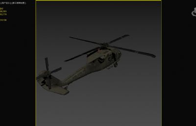 西科斯基 UH-60 黑鹰美国军用通用直升机