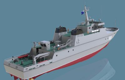 508号海警船rhino模型