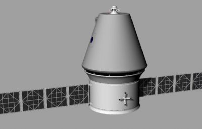 返回式卫星,返回舱rhino模型