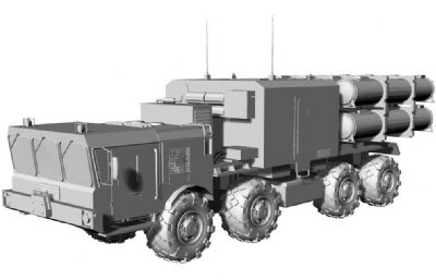 mzkt79301导弹发射车stl模型