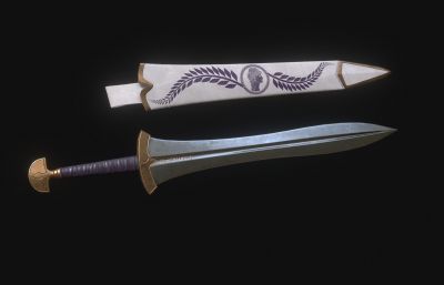 希腊剑,角斗士宝剑,中世纪佩剑
