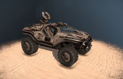 科幻沙漠越野车,战车,山地装甲车