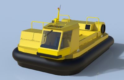 水翼货运船,水翼船rhino模型