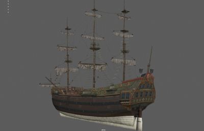 大航海帆船,商船,海盗船,英国战舰