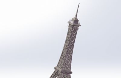 埃菲尔铁塔模型