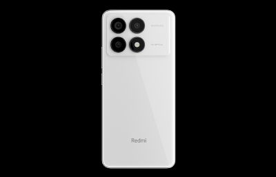 Redmi K70 Pro,红米K70Pro手机,旗舰机C4D模型