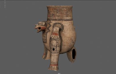 古董陶器,瓦罐,出土文物