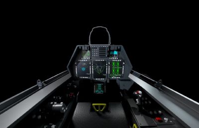 F-22飞机驾驶舱,飞机模拟舱