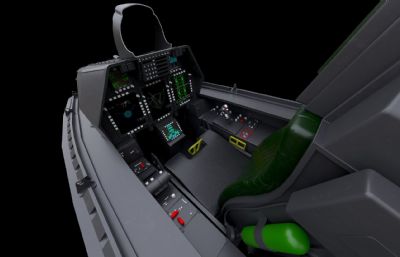 F-22飞机驾驶舱,飞机模拟舱