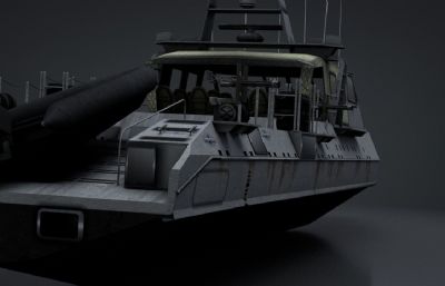 特种作战艇3dmax模型