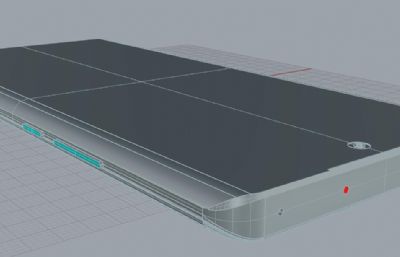 真我GT5Pro手机外观3D模型