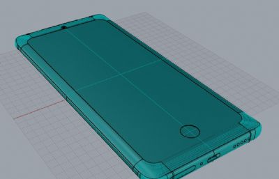 VIVO S18手机外观3D模型