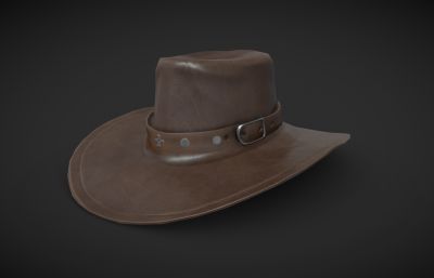 皮帽,西部牛仔帽,遮阳帽子