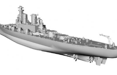 架空美国海军萨摩亚号大型巡洋舰