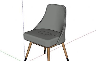 餐椅模型