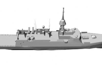塔斯曼级护卫舰stl模型
