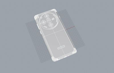 OPPO Find X7手机3D模型