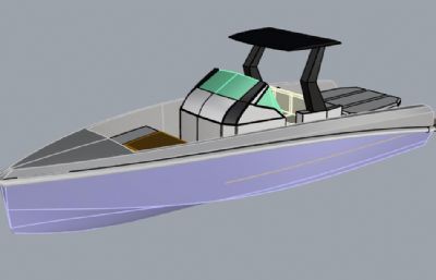 简单的游艇模型