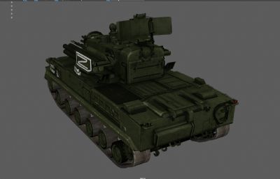 防空装甲车,通古斯卡火炮,火箭炮