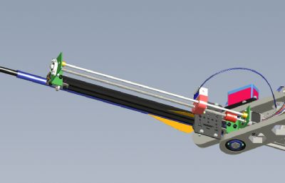 弓箭自动发射装置solidworks模型