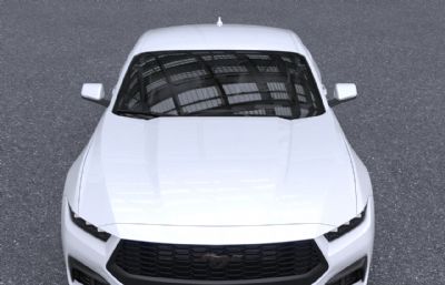 2024款福特MustangSTD汽车,带内饰