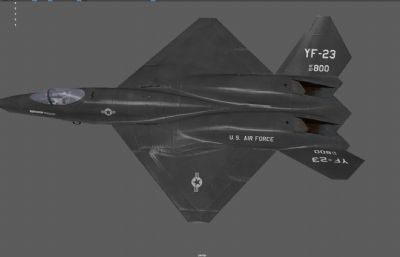 YF-23战斗机,美国空军黑寡妇,歼击机