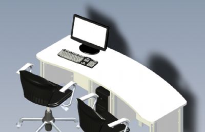 双座办公桌,电脑办公桌