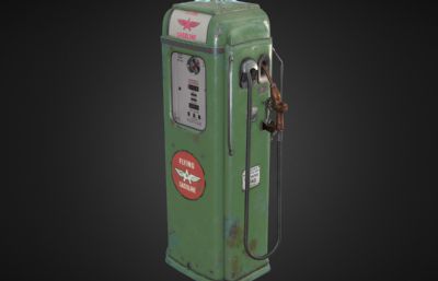老式加油机,美式加油泵