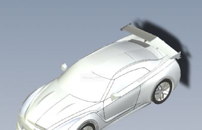 Nissan GTR汽车外壳模型
