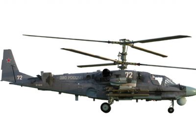 卡-52,Ka-52短吻鳄武装直升机3dmax模型