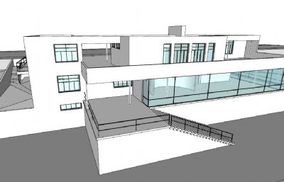图根哈特住宅su模型