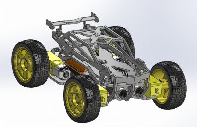 Arduino Uno遥控模型车模型