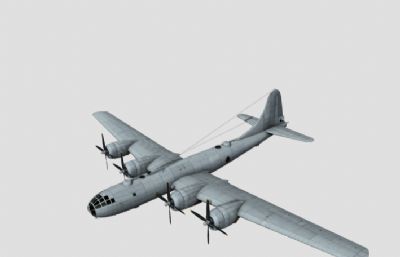图-4轰炸机obj模型