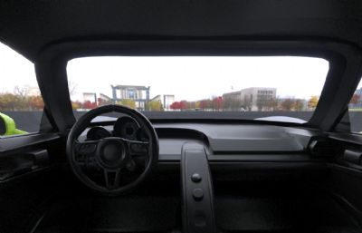 保时捷918车体喷绘汽车跑车豪车