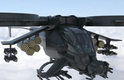 卡佰索阿凡达毒蝎直升机,战斗飞机