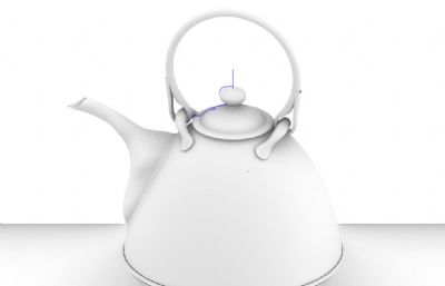 工夫茶茶壶rhino模型