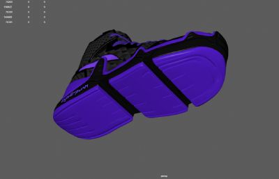 紫色篮球鞋,运动鞋,潮鞋