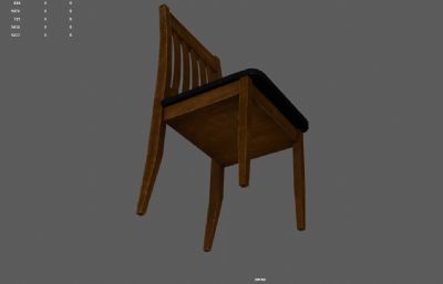 靠背椅,旧木椅,餐椅