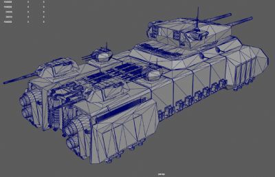 科幻装甲车,飞行装甲车,赛博朋克装甲飞行坦克