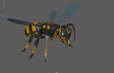 机器蜜蜂,机械昆虫,大黄蜂