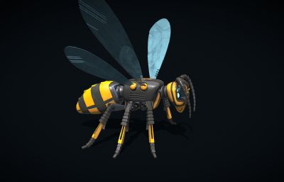 机器蜜蜂,机械昆虫,大黄蜂