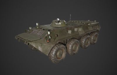 BTR-80俄罗斯装甲车