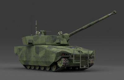 105mm口径坦克