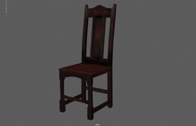 中式古董椅子,靠背椅子