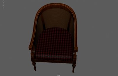 欧式复古椅子,会客椅