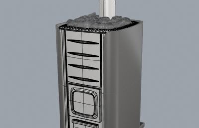 桑拿炉,蒸汽炉rhino模型