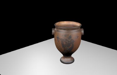 古董陶器FBX模型