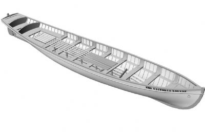 木船,小船rhino模型